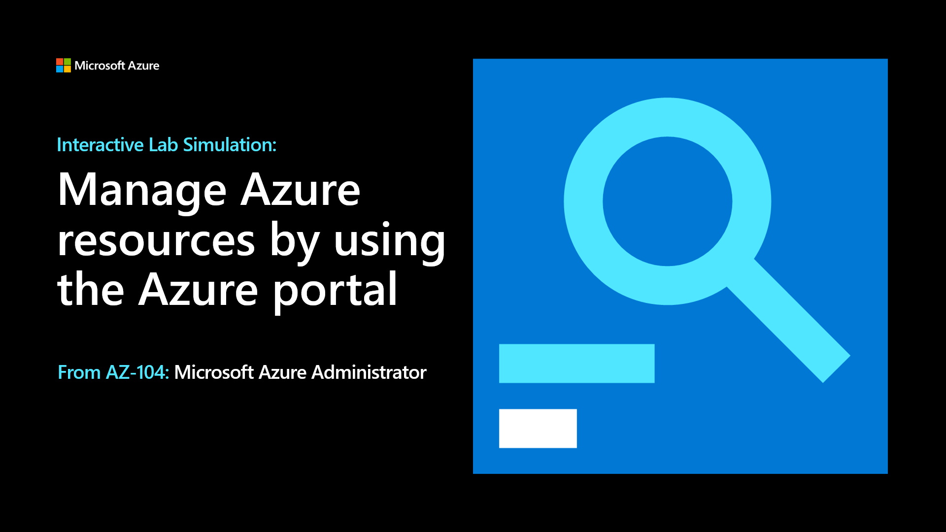 AZ-104 Exam Guide - Microsoft Azure Administrator Exercise 4